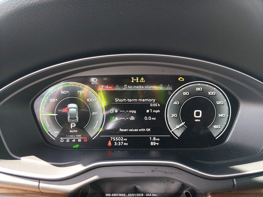 2021 Audi Q5 VIN WA1E2AFY7M2045377 IAAI salvage auction — UNKNOWN, Salvage Title, sold $9,000 on 2026-08-28 (photo 7)