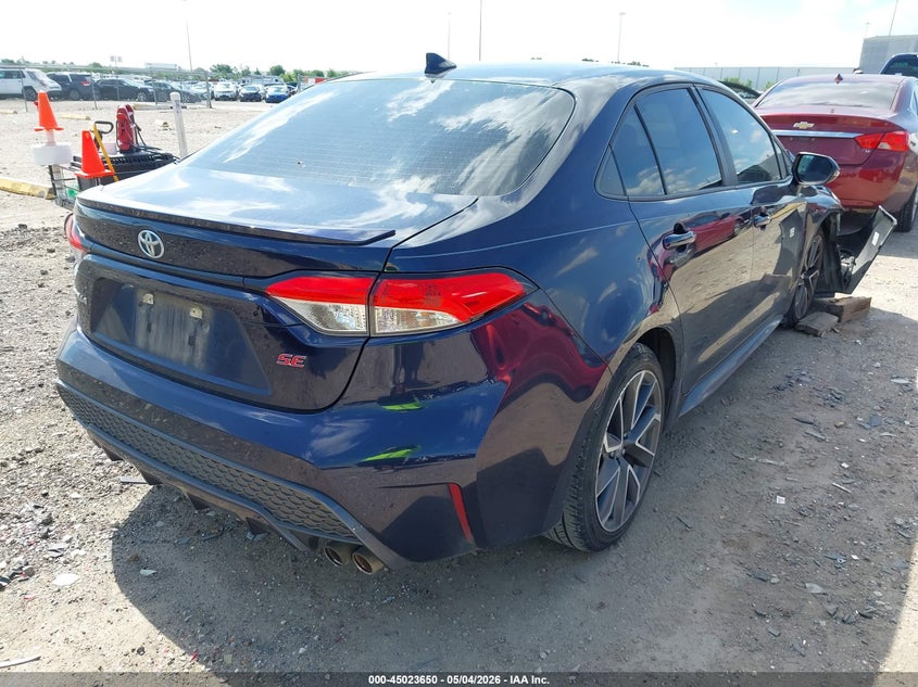 2020 Toyota Corolla VIN 5YFS4RCE4LP055554 IAAI salvage auction — FRONT END, Original (Texas), sold $3,150 on 2026-07-30 (photo 4)