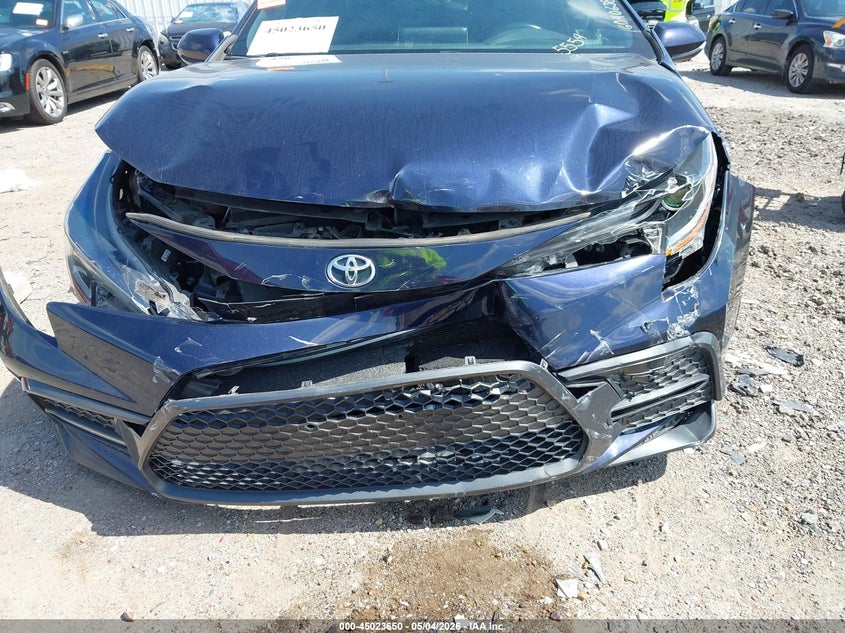 2020 Toyota Corolla VIN 5YFS4RCE4LP055554 IAAI salvage auction — FRONT END, Original (Texas), sold $3,150 on 2026-07-30 (photo 6)