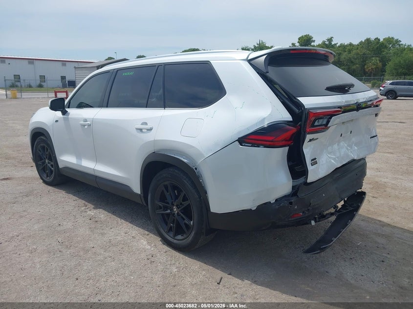 2025 Toyota Highlander VIN 5TDAAAB55SS073364 IAAI salvage auction — REAR END, Wait Title, sold $18,200 on 2026-07-30 (photo 3)