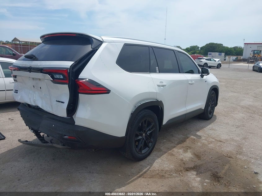 2025 Toyota Highlander VIN 5TDAAAB55SS073364 IAAI salvage auction — REAR END, Wait Title, sold $18,200 on 2026-07-30 (photo 4)