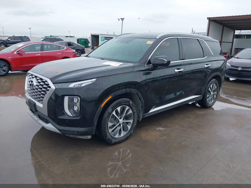 2022 Hyundai Palisade VIN KM8R24HE4NU477941 IAAI salvage auction — HAIL, Salvage Title, sold $6,275 on 2026-07-27 (photo 2)