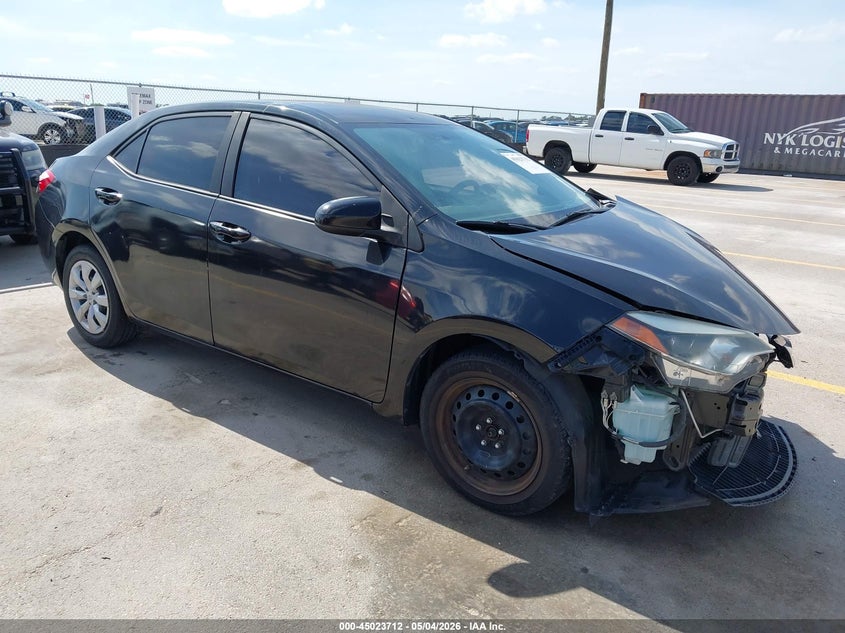 2016 Toyota Corolla VIN 5YFBURHE4GP481131 IAAI salvage auction — FRONT END, Salvage (Texas), sold $2,450 on 2026-07-24 (photo 1)