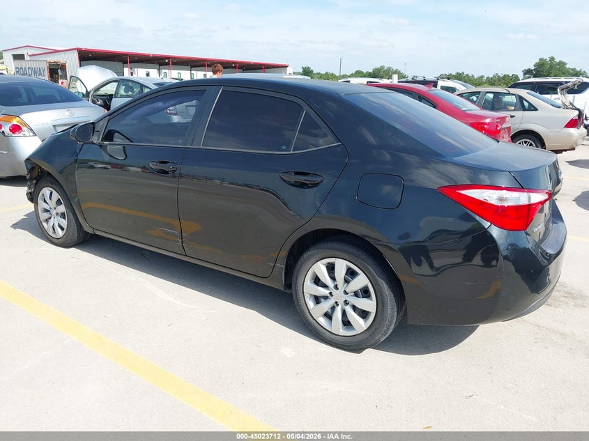 2016 Toyota Corolla VIN 5YFBURHE4GP481131 IAAI salvage auction — FRONT END, Salvage (Texas), sold $2,450 on 2026-07-24 (photo 3)