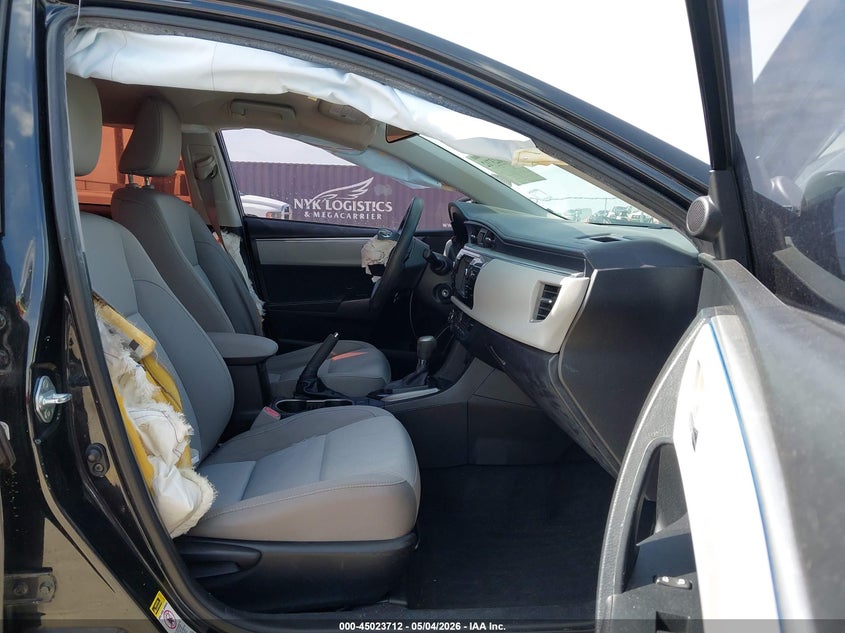 2016 Toyota Corolla VIN 5YFBURHE4GP481131 IAAI salvage auction — FRONT END, Salvage (Texas), sold $2,450 on 2026-07-24 (photo 5)