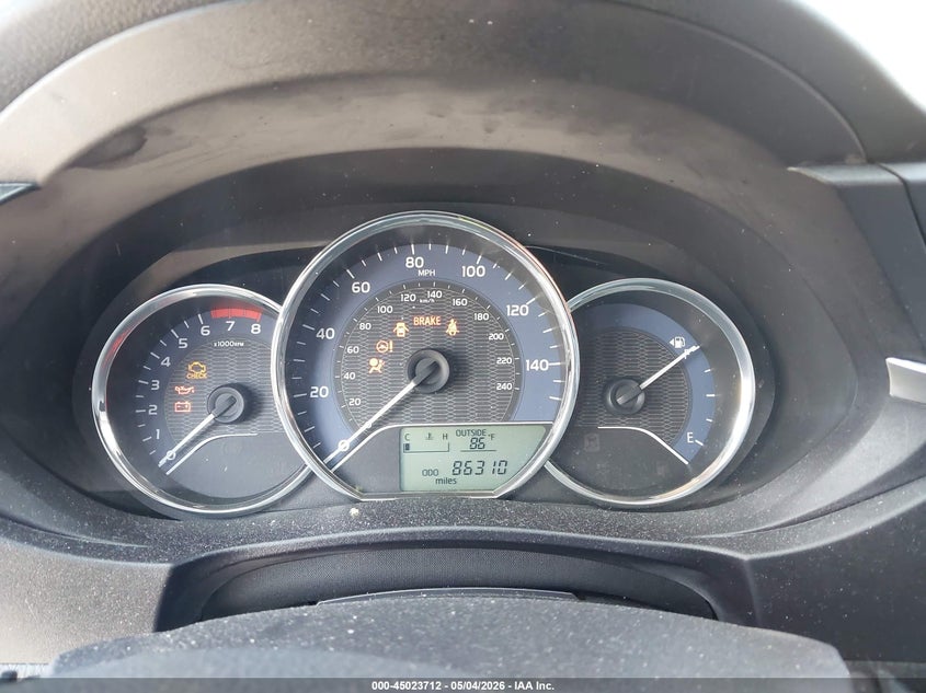 2016 Toyota Corolla VIN 5YFBURHE4GP481131 IAAI salvage auction — FRONT END, Salvage (Texas), sold $2,450 on 2026-07-24 (photo 7)