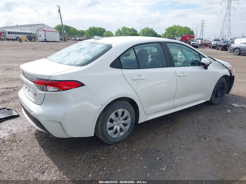 2020 Toyota Corolla VIN 5YFDPRAE6LP058412 IAAI salvage auction — FRONT END, Salvage (Indiana), sold $2,950 on 2026-07-15 (photo 4)