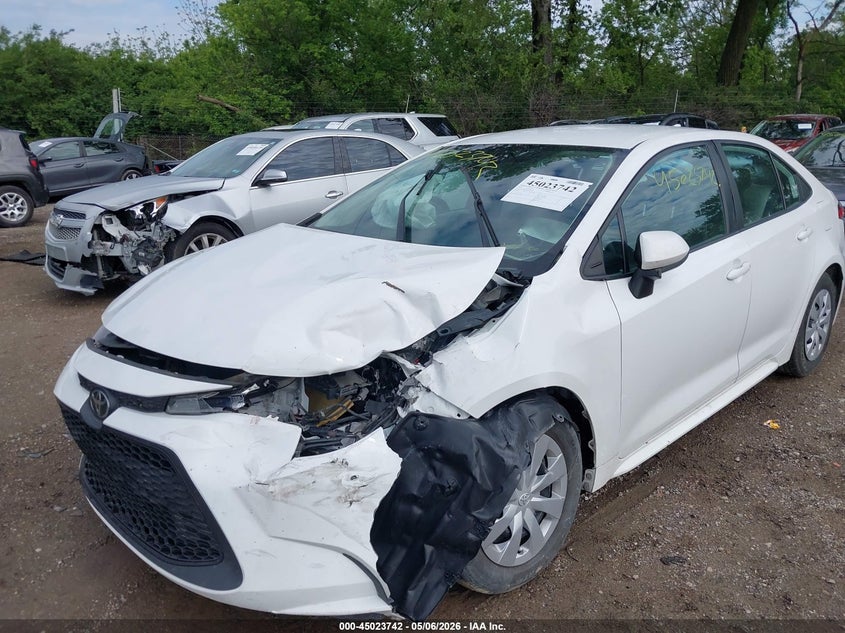 2020 Toyota Corolla VIN 5YFDPRAE6LP058412 IAAI salvage auction — FRONT END, Salvage (Indiana), sold $2,950 on 2026-07-15 (photo 6)