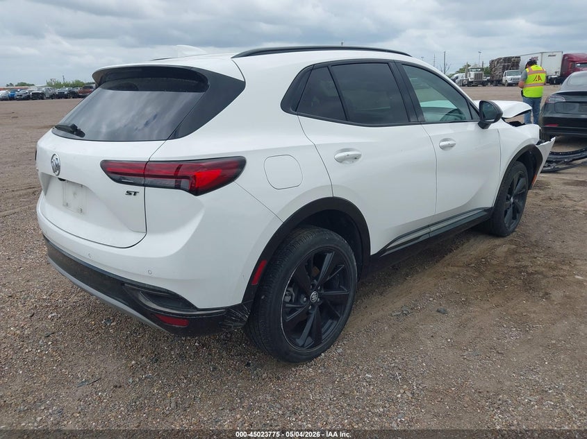 2023 Buick Envision VIN LRBFZNR43PD035880 IAAI salvage auction — FRONT END, Original (Texas), sold $4,500 on 2026-09-07 (photo 4)