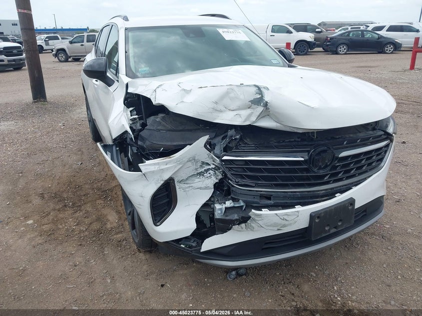 2023 Buick Envision VIN LRBFZNR43PD035880 IAAI salvage auction — FRONT END, Original (Texas), sold $4,500 on 2026-09-07 (photo 6)