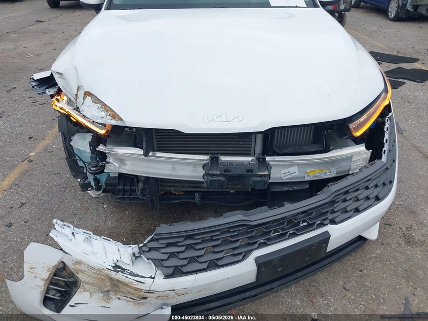 2023 Kia K5 VIN 5XXG14J23PG221510 IAAI salvage auction — FRONT END, Salvage (Texas), sold $4,125 on 2026-07-29 (photo 6)