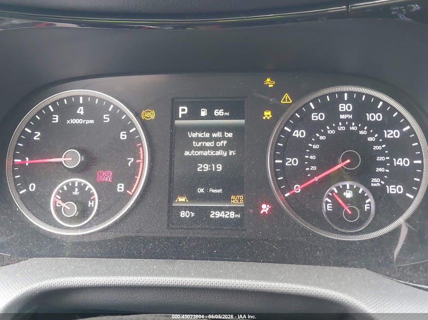 2023 Kia K5 VIN 5XXG14J23PG221510 IAAI salvage auction — FRONT END, Salvage (Texas), sold $4,125 on 2026-07-29 (photo 7)