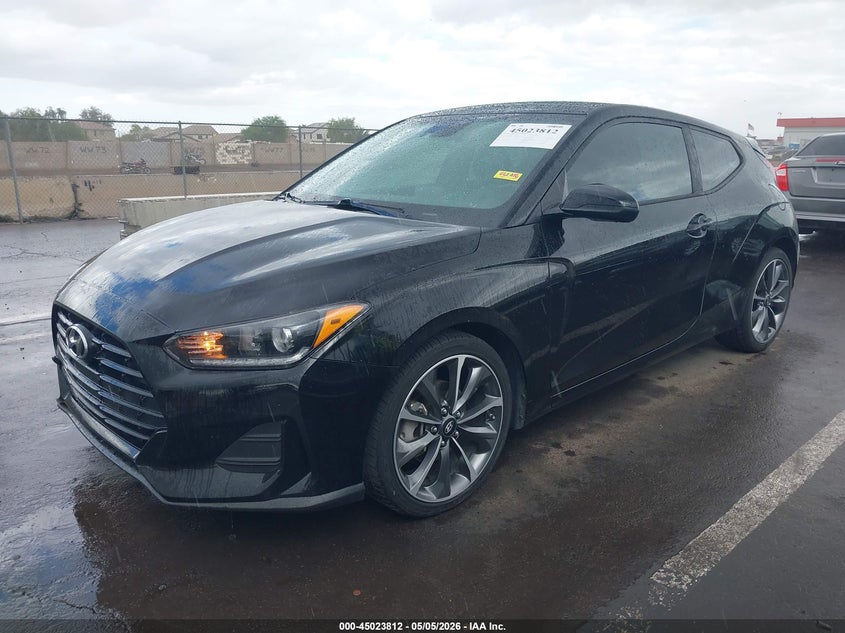 2020 Hyundai Veloster VIN KMHTG6AF4LU031923 IAAI salvage auction — SIDE, Salvage (Arizona), sold $3,150 on 2026-07-28 (photo 2)