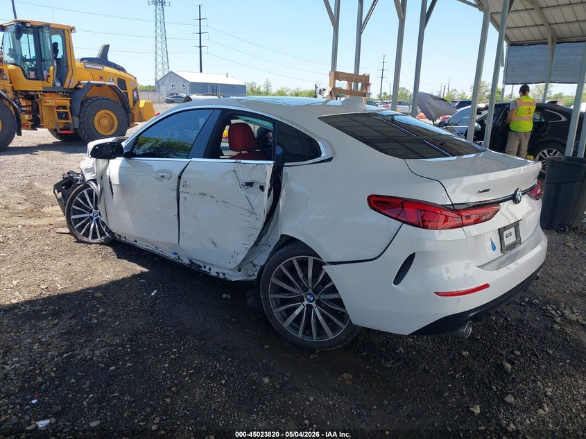 2023 BMW 2er VIN WBA73AK06P7L74667 IAAI salvage auction — LEFT FRONT, Salvage (Delaware), sold $4,200 on 2026-07-06 (photo 3)