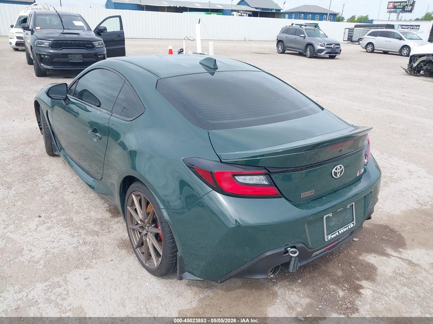 2025 Toyota Gr 86 VIN JF1ZNBM17S8750724 IAAI salvage auction — WATER/FLOOD, Salvage (Texas), sold $9,975 on 2026-07-22 (photo 3)