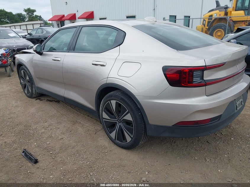 2023 Polestar 2 VIN YSMEG3KA5PL116509 IAAI salvage auction — FRONT END, Original (Texas), sold $8,350 on 2026-07-09 (photo 3)