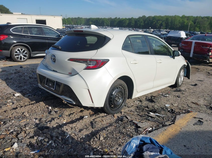 2020 Toyota Corolla VIN JTND4RBE1L3095265 IAAI salvage auction — FRONT END, Salvage (Georgia), sold $3,350 on 2026-07-29 (photo 4)