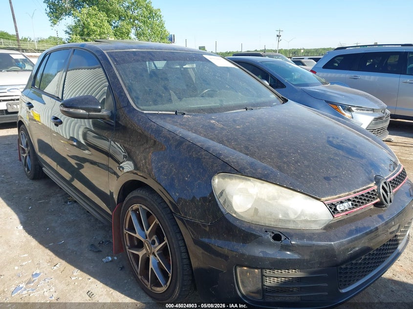 2011 Volkswagen Gti VIN WVWHD7AJ9BW321817 IAAI salvage auction — NORMAL WEAR, Clear (Oklahoma), sold $1,700 on 2026-07-29 (photo 1)