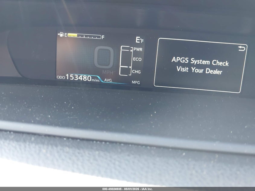 2018 Toyota Prius VIN JTDKBRFU0J3598236 IAAI salvage auction — FRONT END, Salvage (California), sold $25 on 2026-07-22 (photo 7)