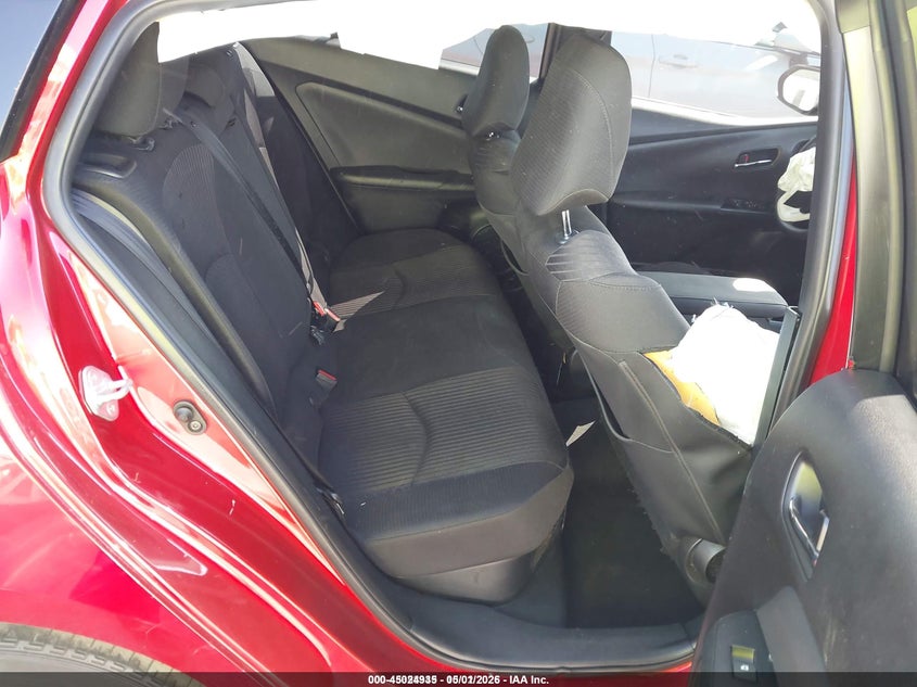 2018 Toyota Prius VIN JTDKBRFU0J3598236 IAAI salvage auction — FRONT END, Salvage (California), sold $25 on 2026-07-22 (photo 8)