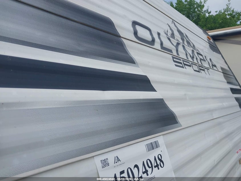 2022 Highland ridge Olympia VIN 58TB40AK5N14K3666 IAAI salvage auction — HAIL, Original (Texas), sold $1,150 on 2026-07-28 (photo 6)
