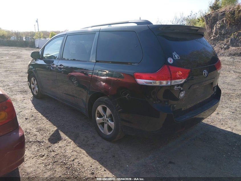 2012 Toyota Sienna VIN 5TDKK3DC4CS253591 IAAI salvage auction — FRONT END, Salvage (Rhode Island), sold $2,225 on 2026-07-07 (photo 3)