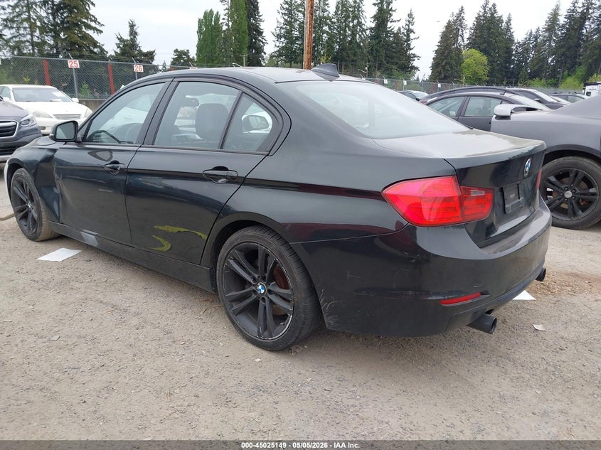 2013 BMW 3er VIN WBA3A9C5XDF475595 IAAI salvage auction — LEFT FRONT, Salvage (Texas), sold $1,550 on 2026-08-05 (photo 3)