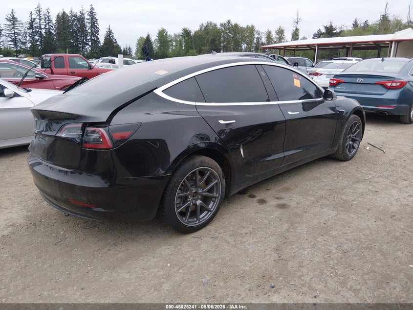 2018 Tesla Model 3 VIN 5YJ3E1EA2JF173558 IAAI salvage auction — REAR END, Salvage (Texas), sold $2,000 on 2026-07-15 (photo 4)