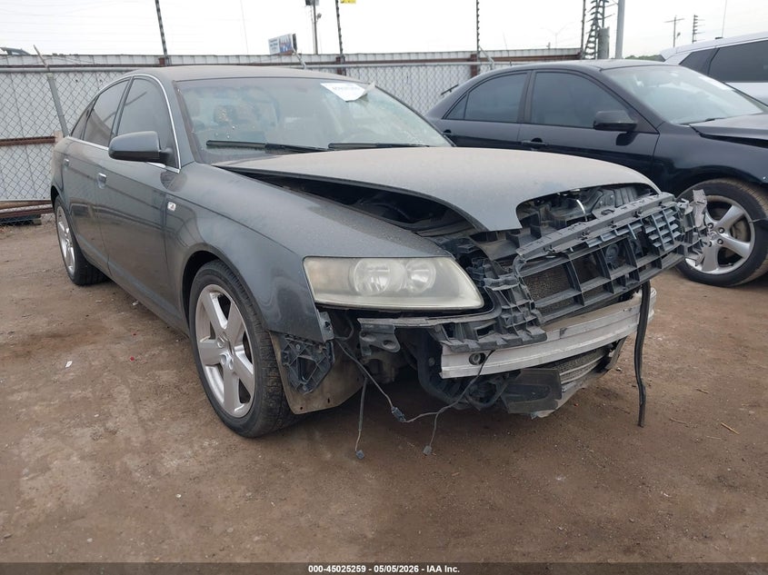 2007 Audi A6 VIN WAUBH74F37N102752 IAAI salvage auction — SIDE, Clear (Oklahoma), sold $125 on 2026-07-22 (photo 1)