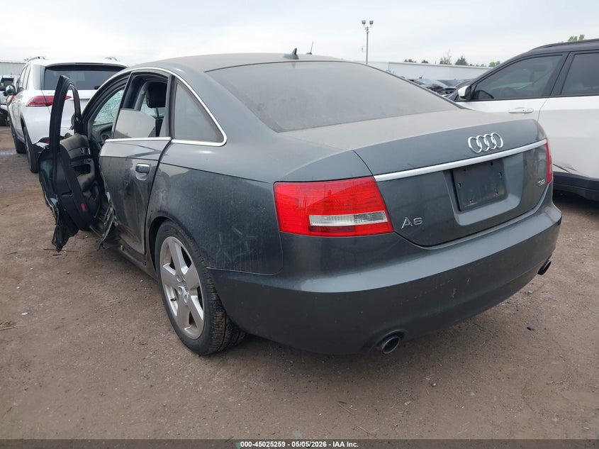 2007 Audi A6 VIN WAUBH74F37N102752 IAAI salvage auction — SIDE, Clear (Oklahoma), sold $125 on 2026-07-22 (photo 3)