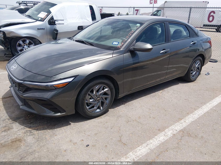 2024 Hyundai Elantra VIN KMHLM4DG6RU751539 IAAI salvage auction — RIGHT SIDE, Salvage (Texas), sold $5,600 on 2026-07-15 (photo 2)