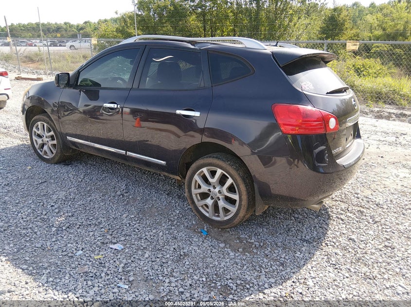 2013 Nissan Rogue VIN JN8AS5MV5DW610064 IAAI salvage auction — ROOF, Salvage (Alabama), sold $25 on 2026-07-06 (photo 3)