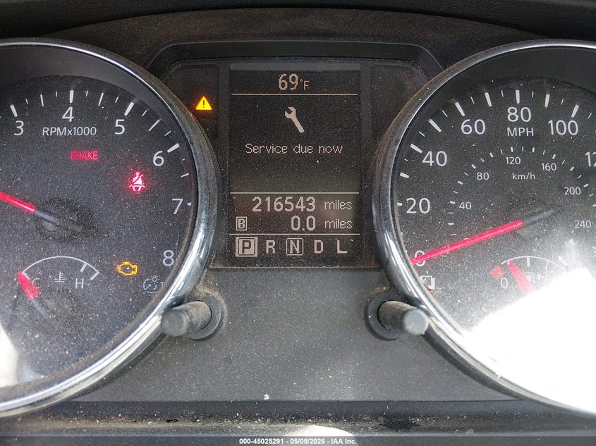 2013 Nissan Rogue VIN JN8AS5MV5DW610064 IAAI salvage auction — ROOF, Salvage (Alabama), sold $25 on 2026-07-06 (photo 7)