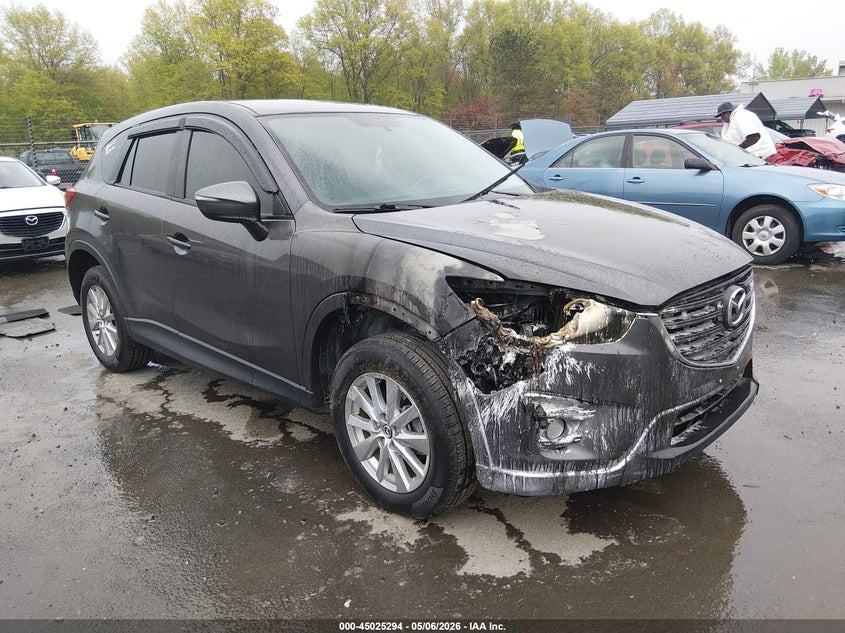 2016 Mazda Cx-5 VIN JM3KE4CY9G0627526 IAAI salvage auction — EXTERIOR BURN, Salvage (Connecticut), sold $1,550 on 2026-07-16 (photo 1)