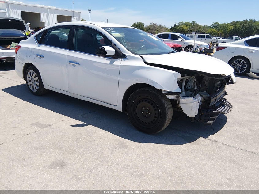 2019 Nissan Sentra VIN 3N1AB7AP2KY240567 IAAI salvage auction — FRONT END, Rebuildable (Florida), sold $1,175 on 2026-09-08 (photo 1)