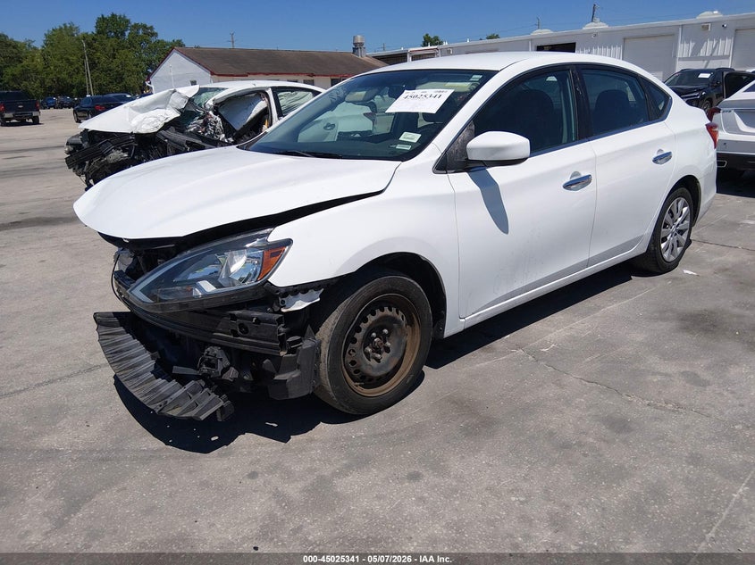 2019 Nissan Sentra VIN 3N1AB7AP2KY240567 IAAI salvage auction — FRONT END, Rebuildable (Florida), sold $1,175 on 2026-09-08 (photo 2)