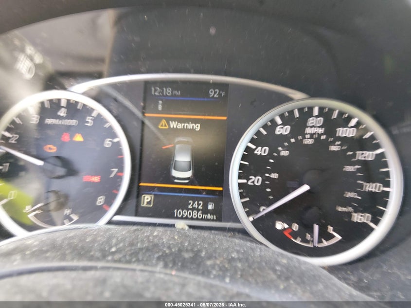 2019 Nissan Sentra VIN 3N1AB7AP2KY240567 IAAI salvage auction — FRONT END, Rebuildable (Florida), sold $1,175 on 2026-09-08 (photo 7)