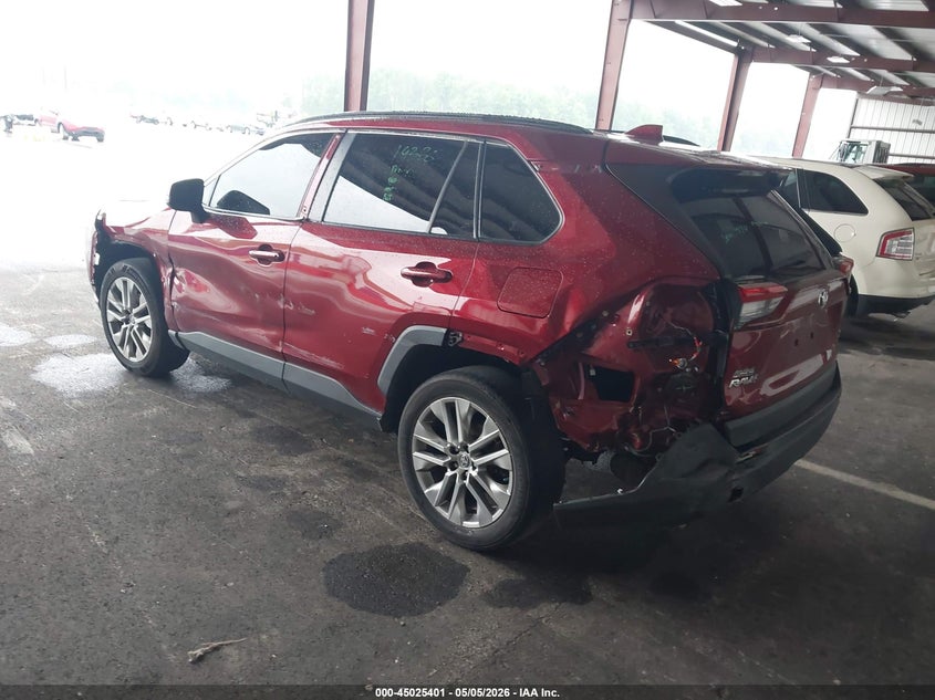 2019 Toyota Rav 4 VIN JTMC1RFV3KD517113 IAAI salvage auction — LEFT SIDE, Salvage (Indiana), sold $9,550 on 2026-07-23 (photo 3)