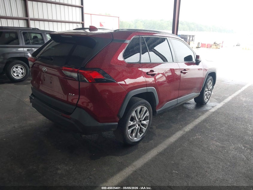 2019 Toyota Rav 4 VIN JTMC1RFV3KD517113 IAAI salvage auction — LEFT SIDE, Salvage (Indiana), sold $9,550 on 2026-07-23 (photo 4)