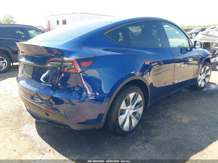 2024 Tesla Model y VIN 7SAYGAEEXRF060362 IAAI salvage auction — FRONT END, Salvage - 75% Or Less (Maryland), sold $14,500 on 2026-07-08 (photo 4)