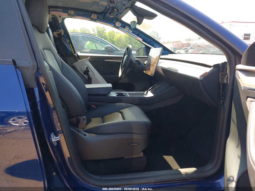 2024 Tesla Model y VIN 7SAYGAEEXRF060362 IAAI salvage auction — FRONT END, Salvage - 75% Or Less (Maryland), sold $14,500 on 2026-07-08 (photo 5)