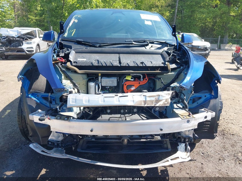 2024 Tesla Model y VIN 7SAYGAEEXRF060362 IAAI salvage auction — FRONT END, Salvage - 75% Or Less (Maryland), sold $14,500 on 2026-07-08 (photo 6)