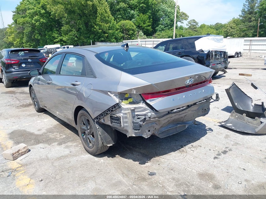 2023 Hyundai Elantra VIN KMHLM4AG1PU395471 IAAI salvage auction — REAR END, Salvage Title, sold $5,800 on 2026-07-08 (photo 6)