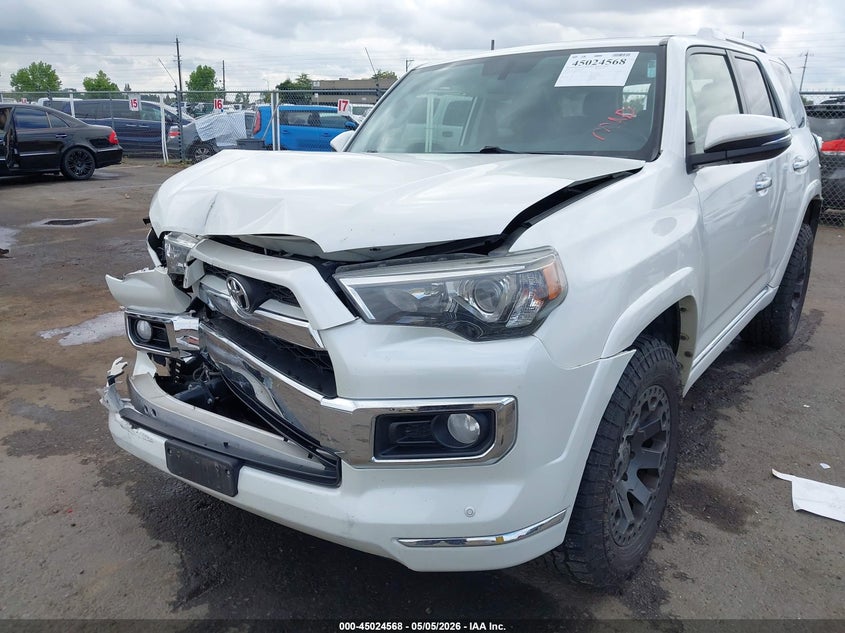 2019 Toyota 4runner VIN JTEBU5JR6K5686277 IAAI salvage auction — REAR END, Salvage (California), sold $17,200 on 2026-07-10 (photo 6)