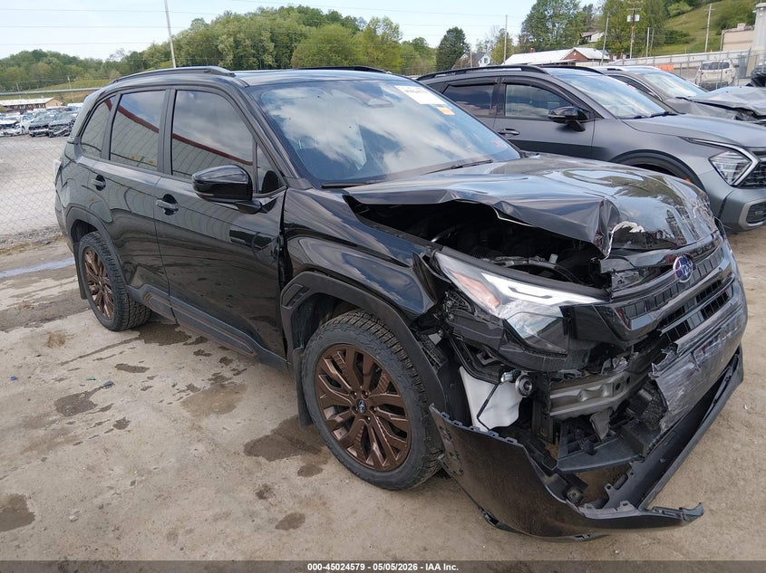2025 Subaru Forester VIN JF2SLDHC4SH501176 IAAI salvage auction — FRONT END, Salvage (West Virginia), sold $6,100 on 2026-07-11 (photo 1)