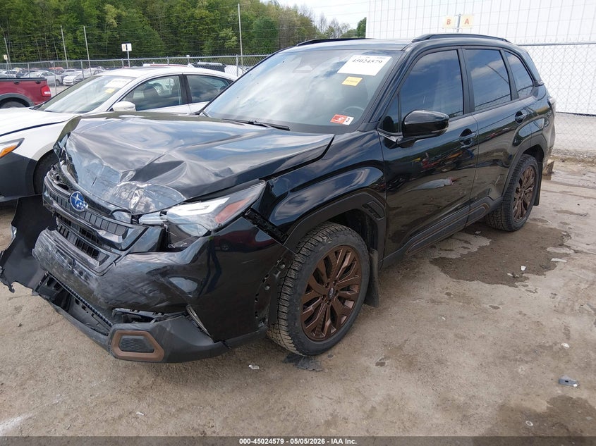 2025 Subaru Forester VIN JF2SLDHC4SH501176 IAAI salvage auction — FRONT END, Salvage (West Virginia), sold $6,100 on 2026-07-11 (photo 2)