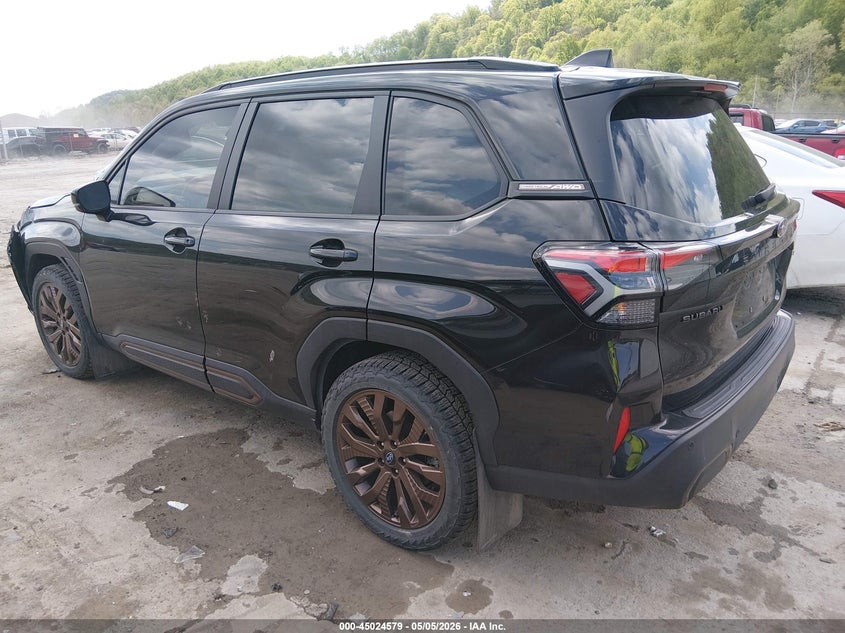 2025 Subaru Forester VIN JF2SLDHC4SH501176 IAAI salvage auction — FRONT END, Salvage (West Virginia), sold $6,100 on 2026-07-11 (photo 3)
