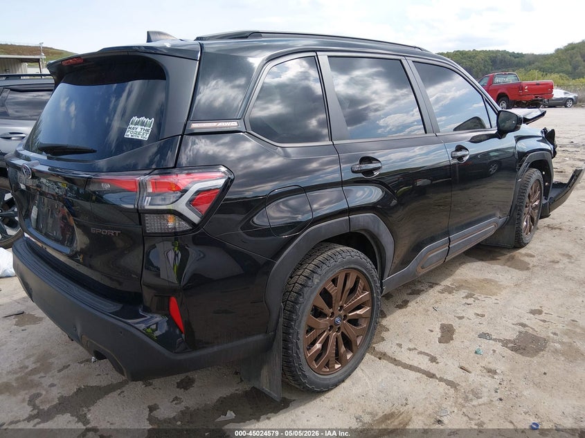 2025 Subaru Forester VIN JF2SLDHC4SH501176 IAAI salvage auction — FRONT END, Salvage (West Virginia), sold $6,100 on 2026-07-11 (photo 4)