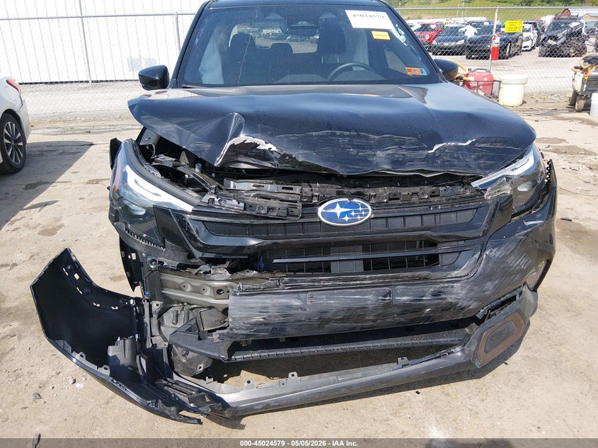 2025 Subaru Forester VIN JF2SLDHC4SH501176 IAAI salvage auction — FRONT END, Salvage (West Virginia), sold $6,100 on 2026-07-11 (photo 6)