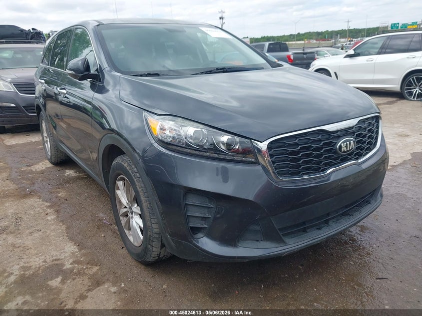 2019 Kia Sorento VIN 5XYPG4A36KG520890 IAAI salvage auction — LEFT REAR, Clear (Oklahoma), sold $3,350 on 2026-07-15 (photo 1)